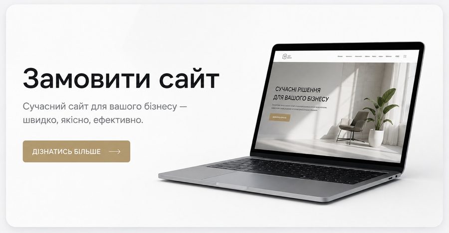 Замовити сайт